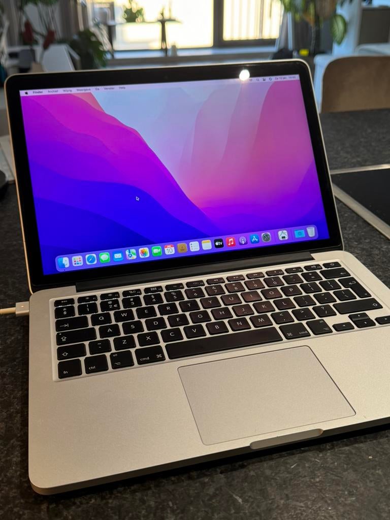 MacBook Pro Retina 13” (Early 2015) met 8GB RAM en 256GB SSD, MacBook Pro, 256 GB, 2 tot 3 Ghz, Qwerty