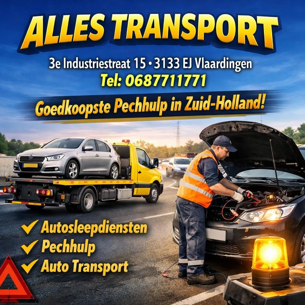 🚗  Auto Pechhulp Auto Sleep Dienst Auto Transport, Met chauffeur, Personenauto