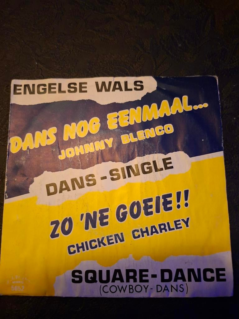 Johnny Blenco - Dans nog eenmaal..., Cd's en Dvd's, Vinyl Singles, Ophalen of Verzenden, Zo goed als nieuw, Nederlandstalig