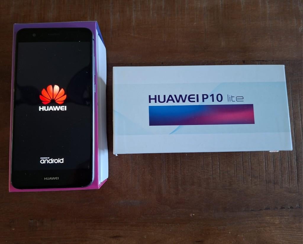 Huawei P10 lite, Telecommunicatie, Mobiele telefoons | Huawei, Gebruikt, Zwart, Touchscreen, Ophalen of Verzenden