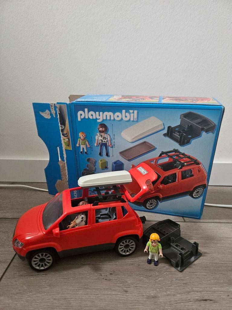 Playmobil gezinsauto 5436, Ophalen, Zo goed als nieuw, Complete set