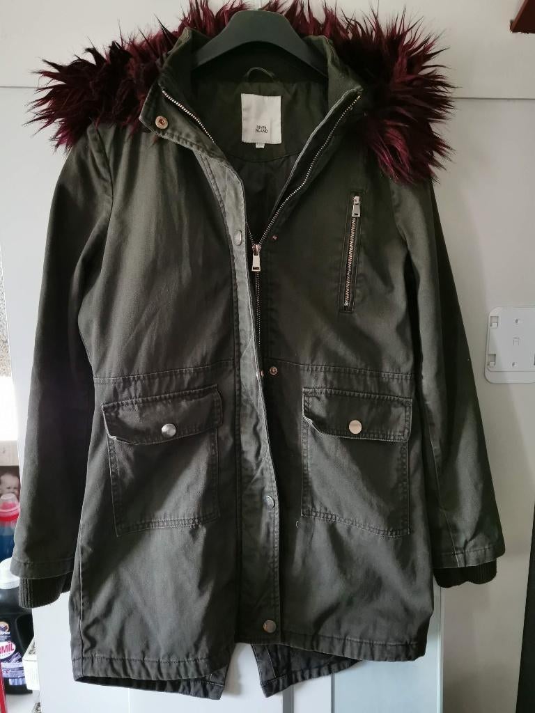 Groene parke River Island maat 11/12 jaar, Gebruikt, Meisje, River Island, Ophalen of Verzenden