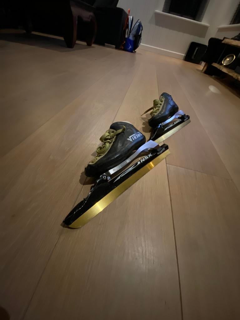 Viking klapschaatsen maat 34, Sport en Fitness, Schaatsen, Ophalen, Gebruikt, Noren, Viking