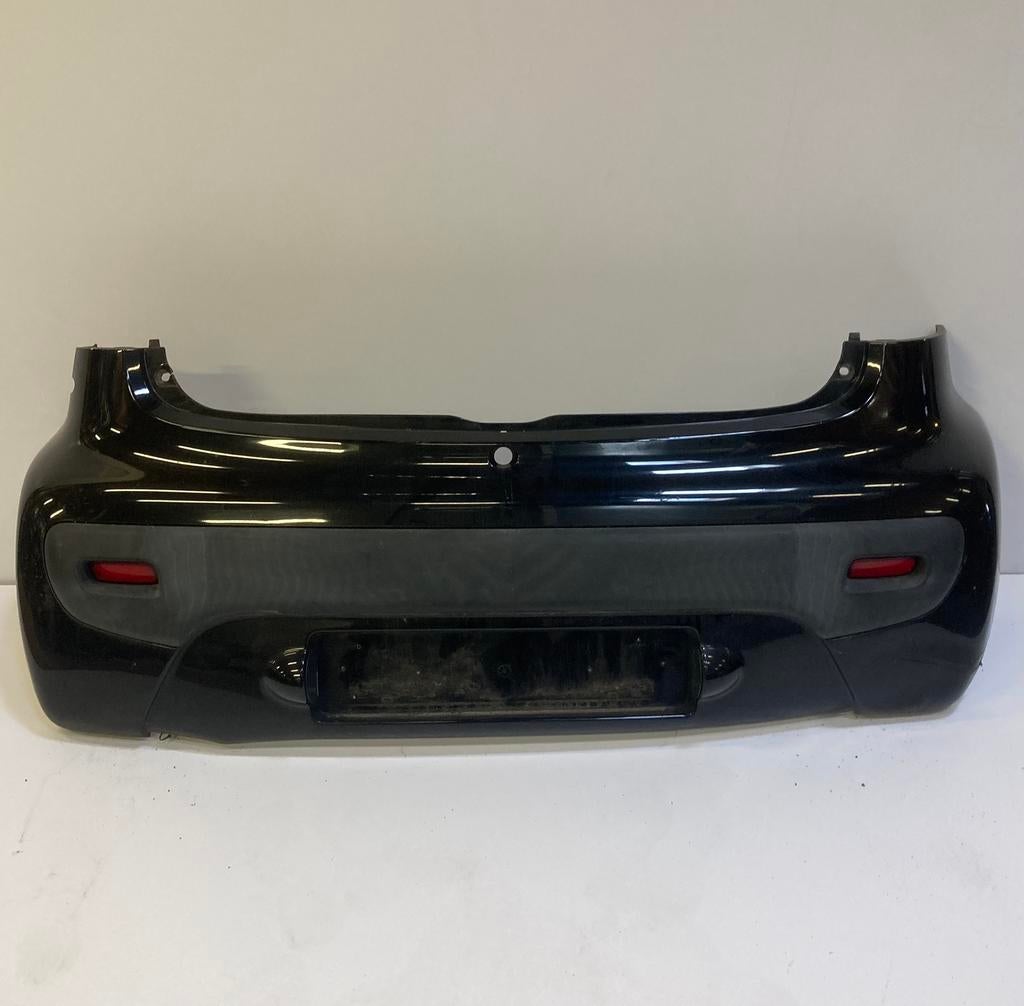 Citroen c1 peugeot 107 achterbumper zwart EXZ 2005-2014, Citroen c1, Ophalen of Verzenden, Achter, Bumper