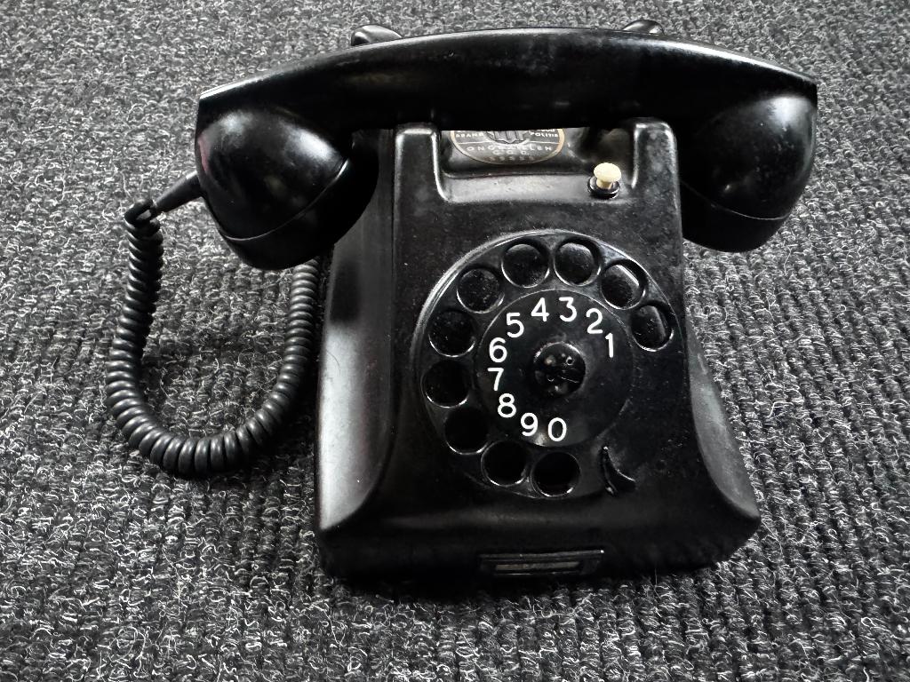 Vintage PTT Bakeliet Telefoon | Ericsson T65, Ophalen of Verzenden