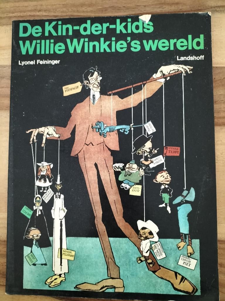 Lyonel Feiniger - De Kin-der-kids Willie Winkie’s wereld, Boeken, Gelezen, Eén stripboek, Ophalen of Verzenden, Lyonel Feininger