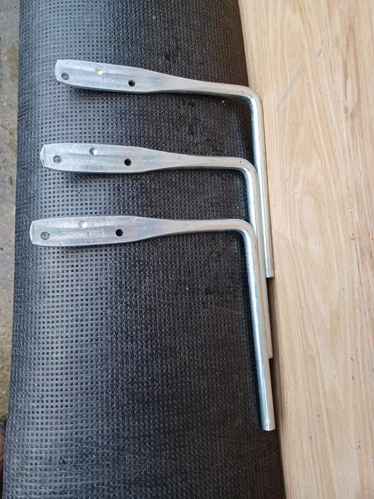 3 muurankers, Ophalen of Verzenden, Nieuw, Minder dan 50 mm, Overige typen