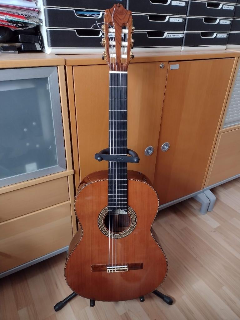 Alhambra Gitaar 10P, Muziek en Instrumenten, Snaarinstrumenten | Gitaren | Akoestisch, Ophalen, Zo goed als nieuw, Klassieke of Spaanse gitaar
