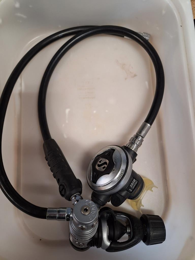 Scubapro mk25 classic, Ophalen of Verzenden, Gebruikt