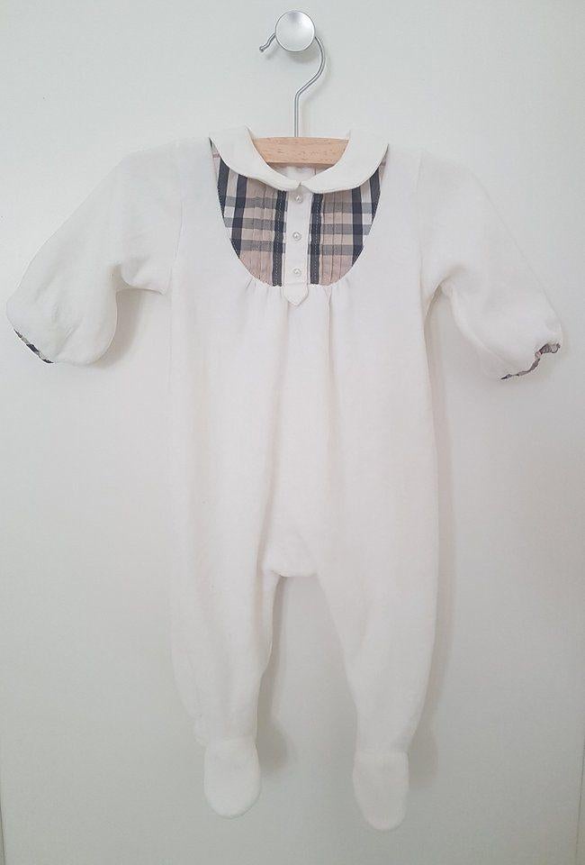 Burberry Baby boxpakje 'pareltjes' 62, Kinderen en Baby's, Verzenden, Zo goed als nieuw, Jongetje of Meisje, Pakje