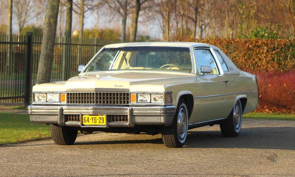 Cadillac Coupe De Ville | Tax. 27.500,- | Inruil mogelijk., Auto's, 7500 cc, Beige, 4 stoelen, Beige