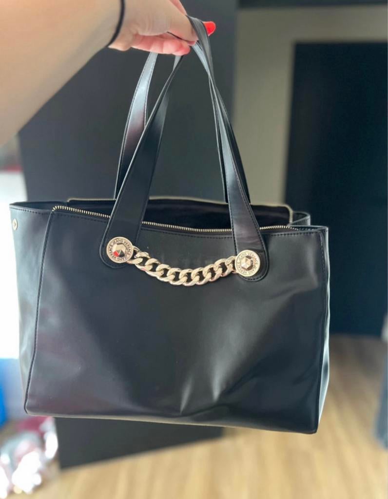 Versace tas, Ophalen of Verzenden, Zo goed als nieuw, Zwart, Handtas