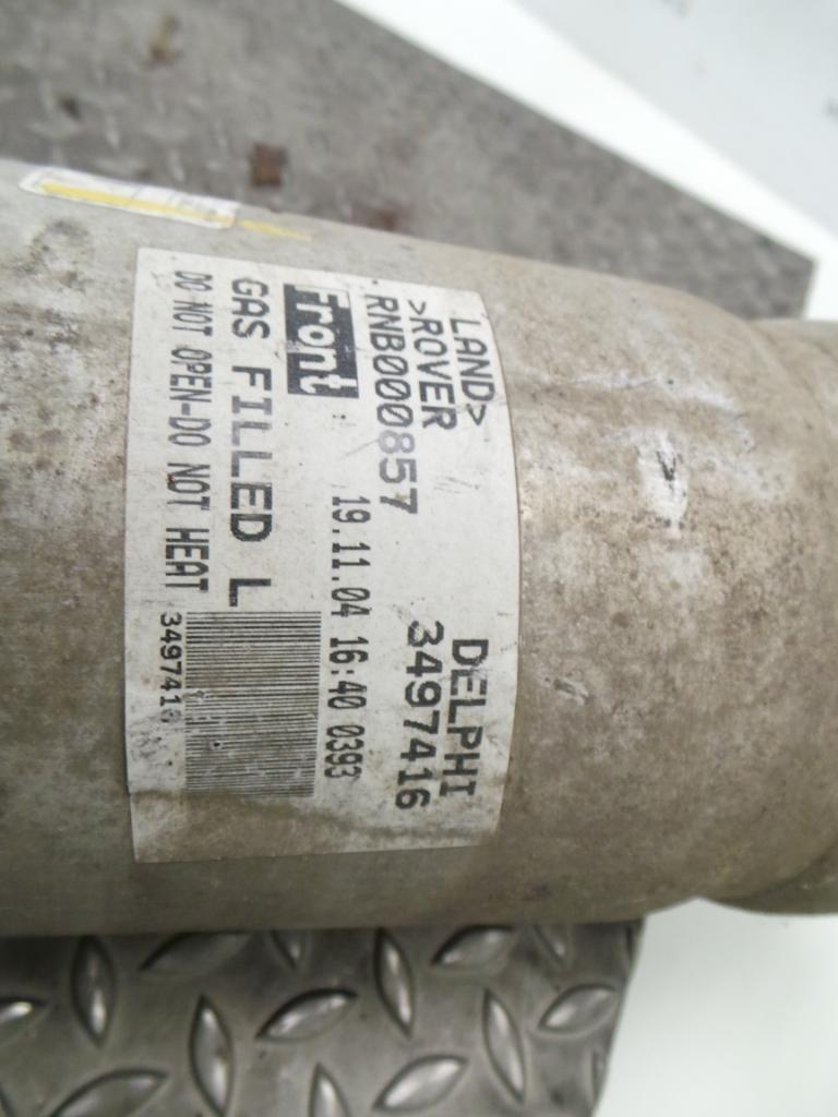 LANDROVER DISCOVERY VEERPOOT / SCHOKBREKER RV 2005, Ophalen of Verzenden, Gebruikt, Stiba lid