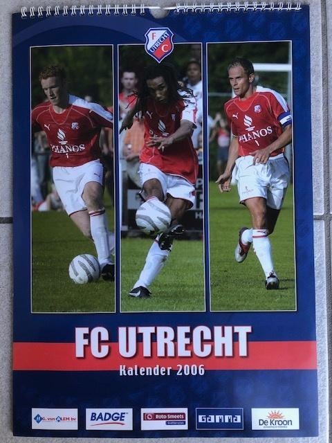 FC  Utrecht  voetbalkalender    2006, Ophalen of Verzenden, Maandkalender, Zo goed als nieuw