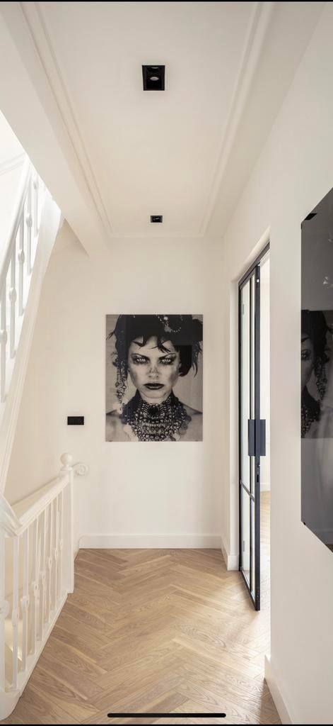 Marc Lagrange set 3 stuk 90 x 120 op glas, Ophalen of Verzenden