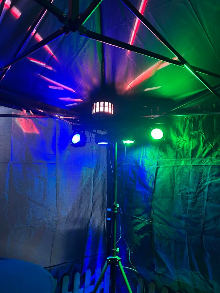 Feest verlicht/apparatuur huren?, Ophalen of Verzenden, Zo goed als nieuw, Rookmachine