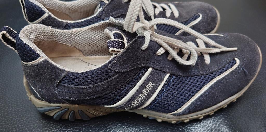 Mephisto Allrounder Dames mt 5 (38) sneakers, Memhisto Allrounder, Blauw, Ophalen of Verzenden, Sneakers of Gympen