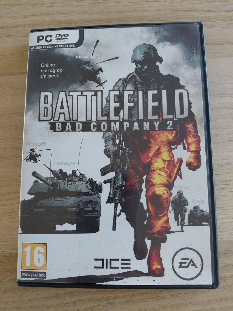 PC - DVD Rom - Battlefield - Bad Company 2, Shooter, 1 speler, Ophalen of Verzenden, Zo goed als nieuw