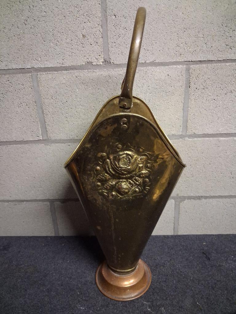 Vintage , koperen paraplubak., Verzamelen, Retro, Ophalen of Verzenden, Huis en Inrichting