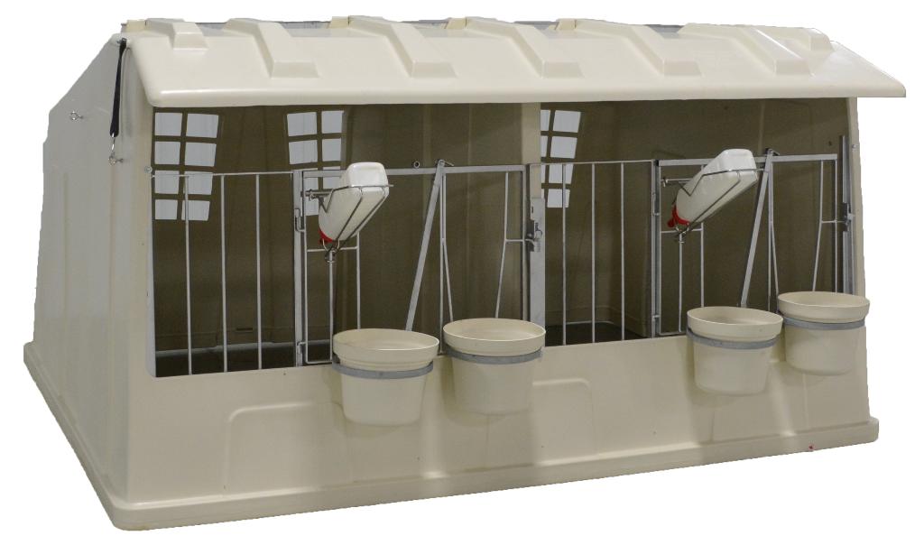 Kalverhut/Flexhut/kalverhuisvesting/kalverhok 2 kalveren, Dieren en Toebehoren, Overige Dieren-accessoires, Ophalen of Verzenden