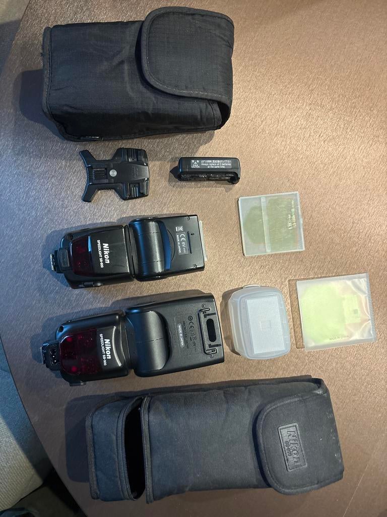 Nikon Speedlight SB-800 & SB-900 Flitsers, Audio, Tv en Foto, Fotografie | Flitsers, Ophalen of Verzenden, Gebruikt, Nikon, Kantelbaar