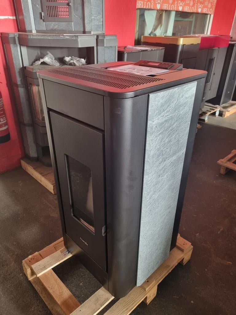 Pelletkachel speksteen van €2350 voor €1500 nieuw, Ophalen of Verzenden, Vrijstaand, Hout, Nieuw