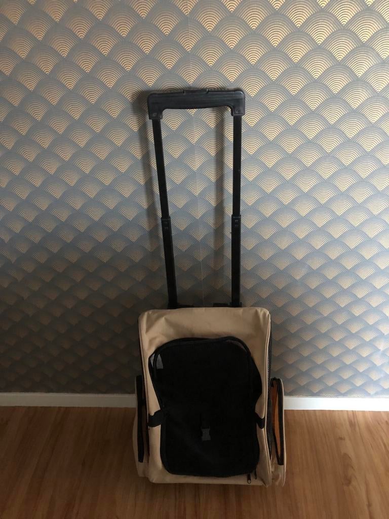 Reiskoffer / Trolley voor kleine huisdieren, Dieren en Toebehoren, Honden-accessoires, Zo goed als nieuw, Ophalen