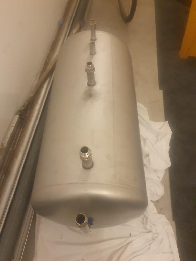 Rvs drukvat, Ophalen, Gebruikt