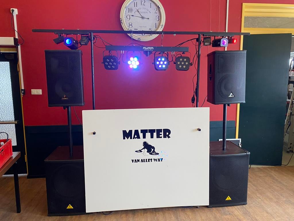 Licht en geluid - dj set - geluids set, Ophalen, Zo goed als nieuw, Dj-set, Overige merken
