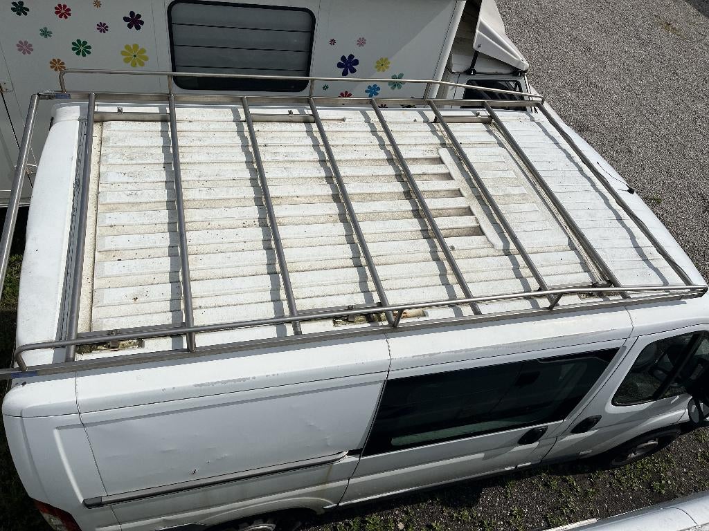 imperiaal ducato model 250 roestvrijstaal met rol, Auto diversen, Dakdragers, Ophalen of Verzenden, Gebruikt