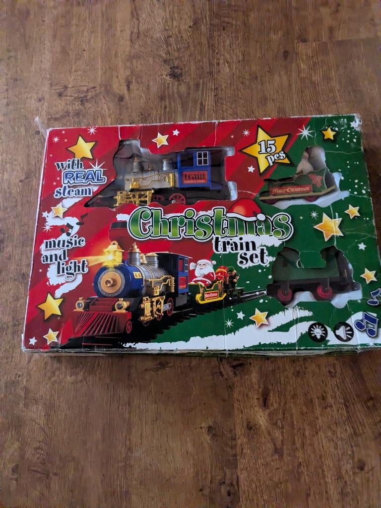 Te koop trein met licht en geluid., Ophalen