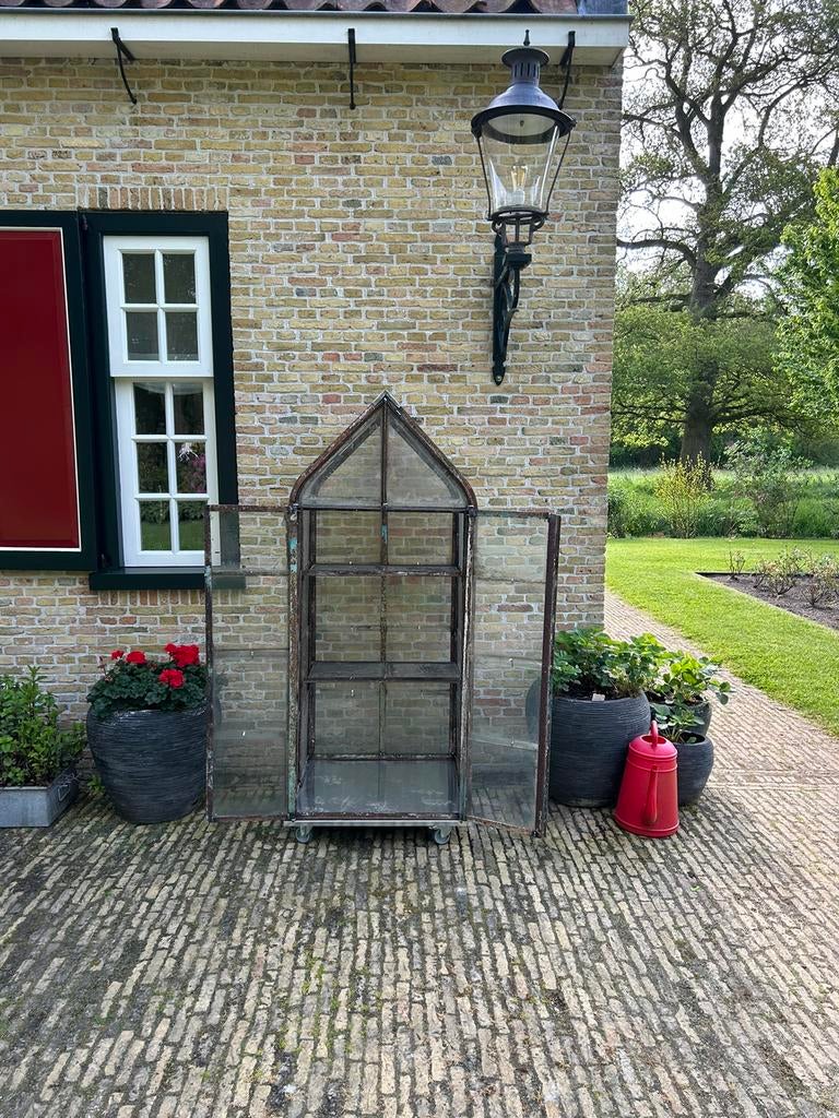 Greenhouse kas 70 x 75 x 175 cm de enige echte! glaskas, Tuin en Terras, Kassen, Staal, Kweekkas, Ophalen of Verzenden, Zo goed als nieuw