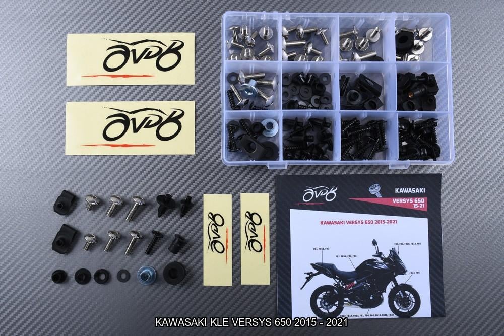 Kuip bouten set voor KAWASAKI VERSYS 650 2015 - 2021, Ophalen of Verzenden, Nieuw