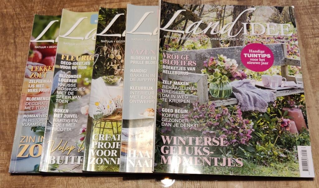 5x Landidee 2025, Ophalen of Verzenden, Zo goed als nieuw, Damesbladen