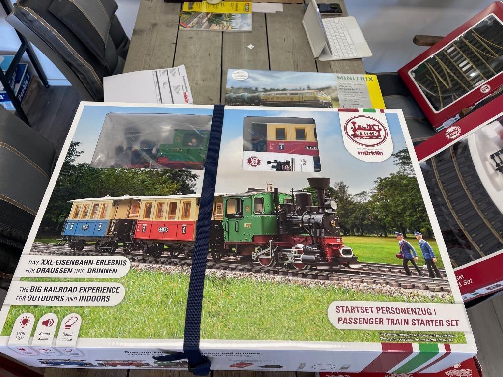 Nu ook LGB en Piko spoor G bij Modeltreinen Atelier, Ophalen, Treinset, Gelijkstroom, Nieuw