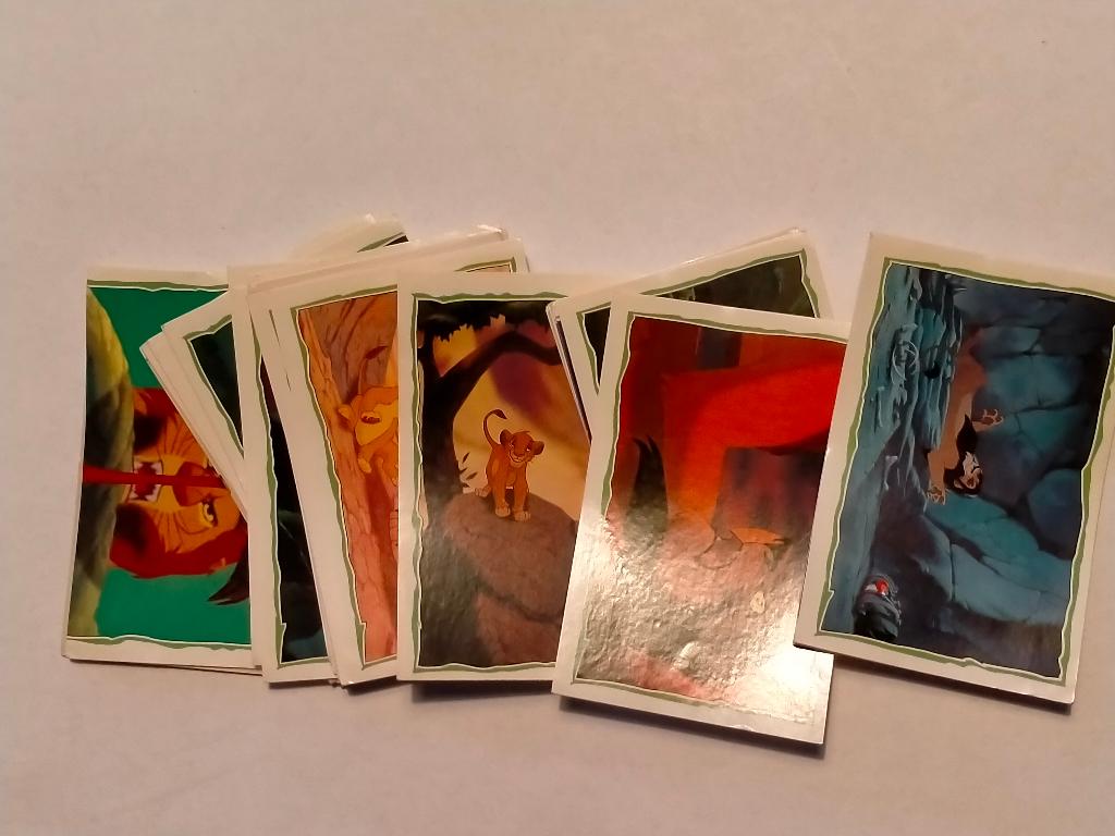 The Lion King de Leeuwekoning Disney Panini stickers vintage, Ophalen of Verzenden, Gebruikt, Strip of Tekenfilm