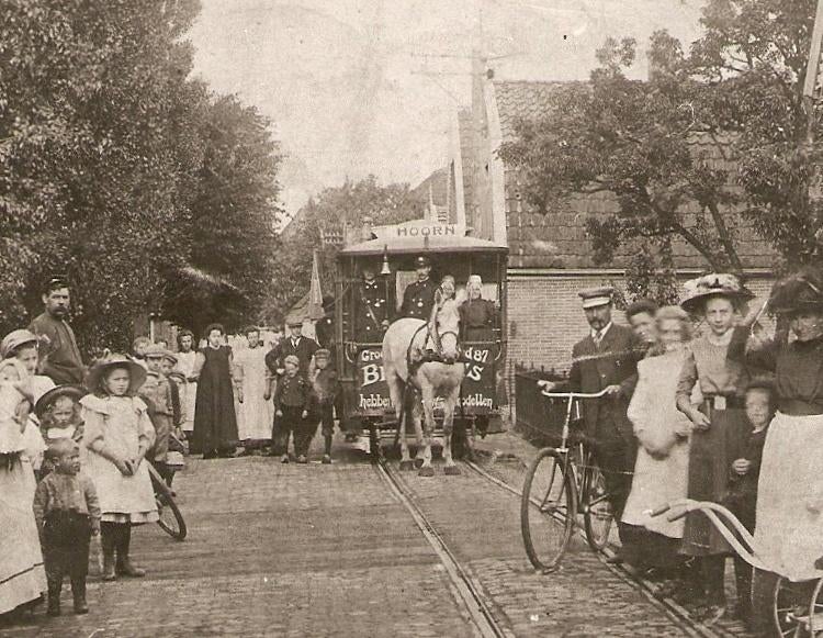 Vervoer- foto-C-731 Grootebroek  Paardentram Enkhuizen-Hoorn, Verzenden, 1980 tot heden, Foto, Nieuw