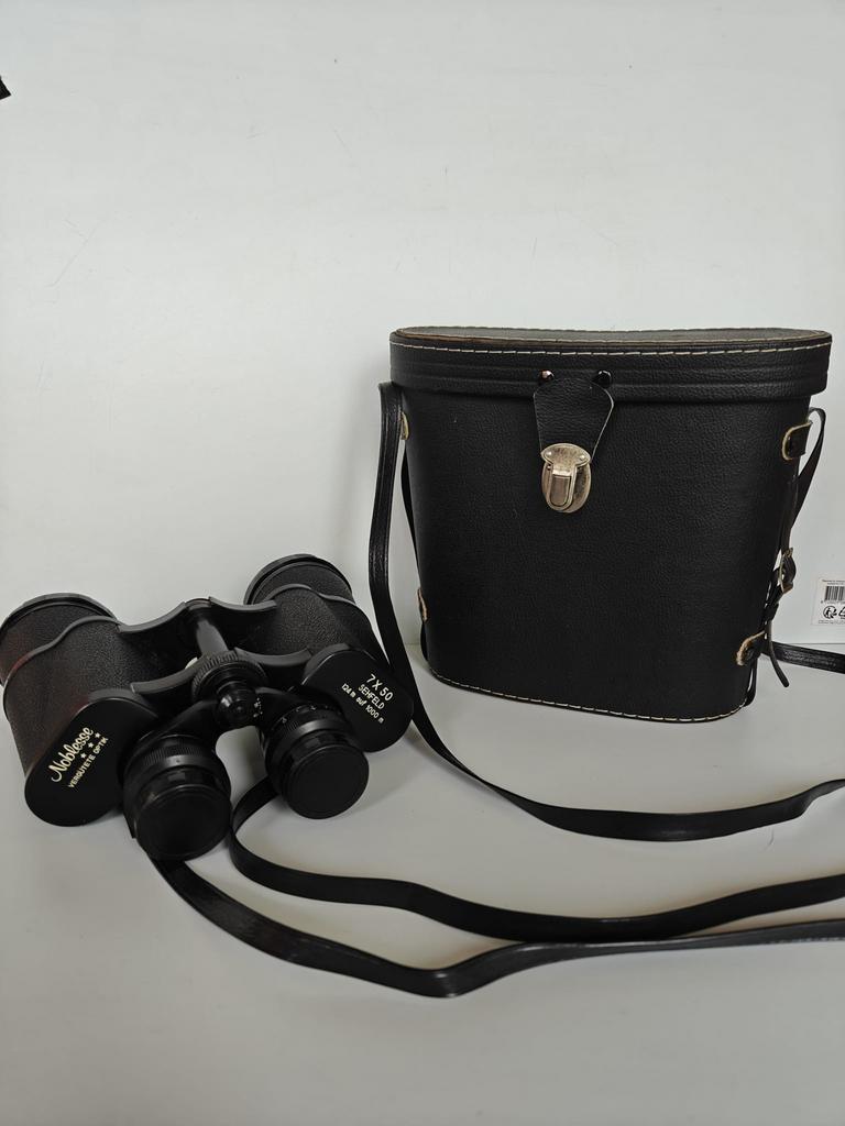 Vintage verrekijker 7x50 Noblesse Seefeld met draagtas, Ophalen of Verzenden, Gebruikt, Met hoes of tas