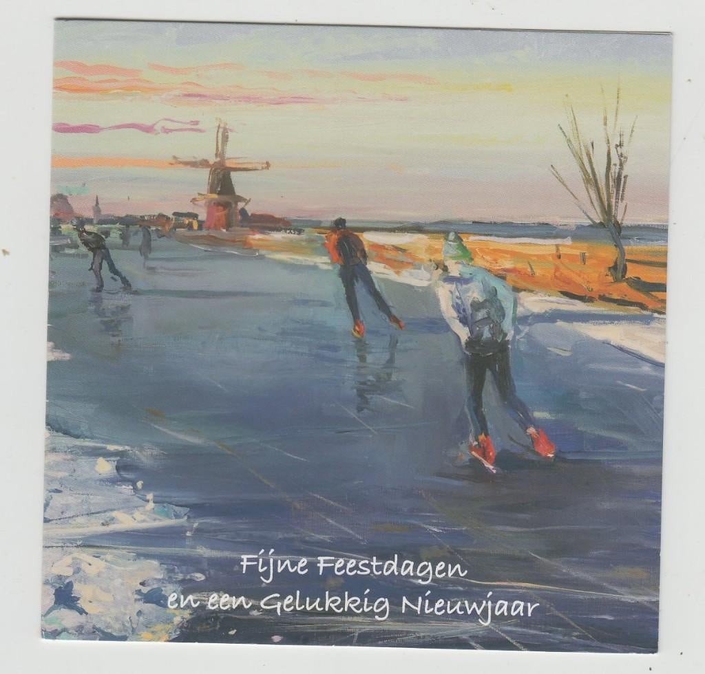 Schaatsen Kunst Gosse Koopmans Gelopen 2023, Verzenden, 1980 tot heden, Gelopen, Sport en Spel