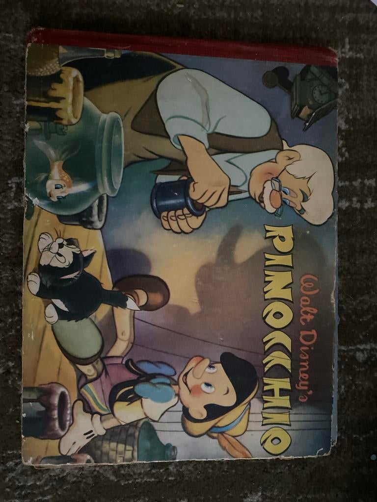 Walt Disney's Pinocchio 1ste druk., Ophalen, Gelezen, Sprookjes