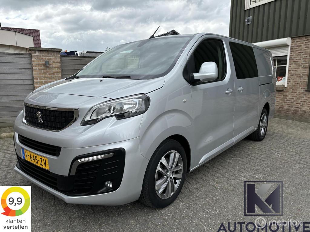 Peugeot Expert 2.0 BlueHDI 120pk Dubbel Cabine L3|2xSchuifde, Bluetooth, 1734 kg, Euro 6, 4 cilinders