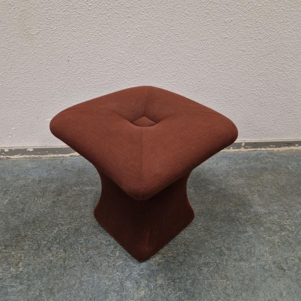 Vintage mushroom poef voetenbank spaceage jaren 70, Verzamelen, Retro, Ophalen of Verzenden, Huis en Inrichting
