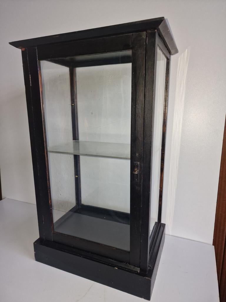 Antieke winkel display toonbank vitrine show kast, Ophalen