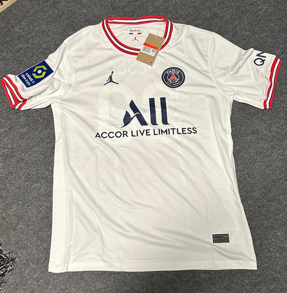 PSG Shirt 2021/2022 Messi Gesigneerd COA, Sport en Fitness, Voetbal, Maat M, Ophalen, Nieuw, Shirt