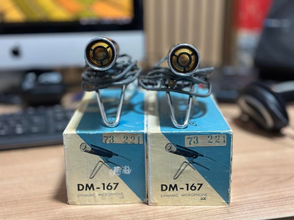 PRIMO DYNAMIC MICROPHONE DM-167, Ophalen, Zo goed als nieuw, Studiomicrofoon