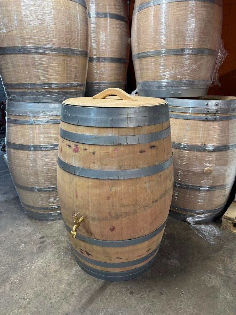 Wijnvaten | decoratie | regenton eiken vaten | duurzaam, Ophalen, Kunststof, 150 liter of meer, Zo goed als nieuw