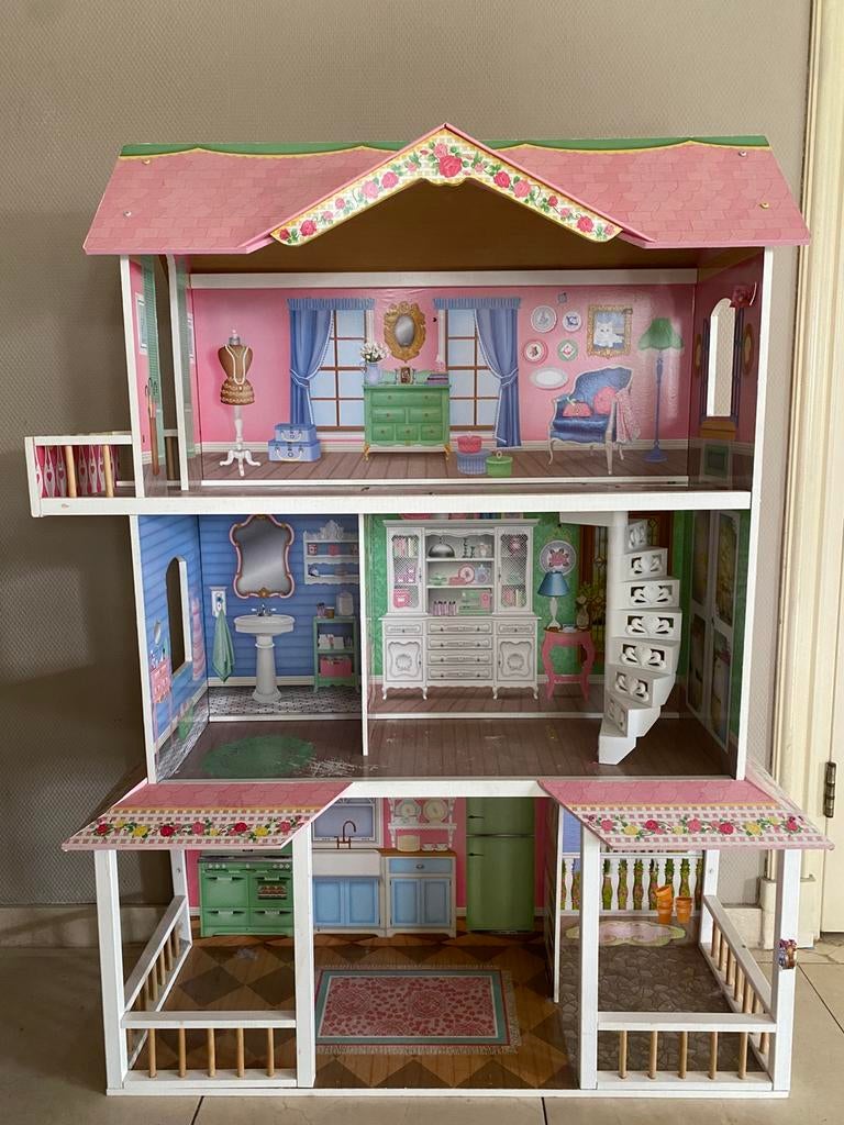 Barbiehuis, Ophalen of Verzenden, Zo goed als nieuw