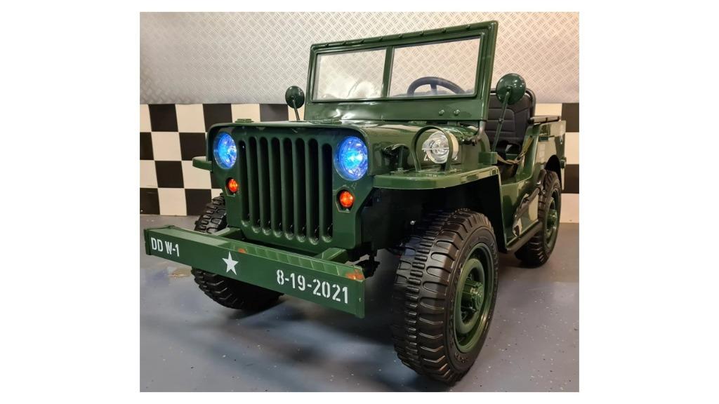 Accu kinder auto accuauto 24volt buggy accu jeep 1, 2 en 3p., Ophalen, Nieuw