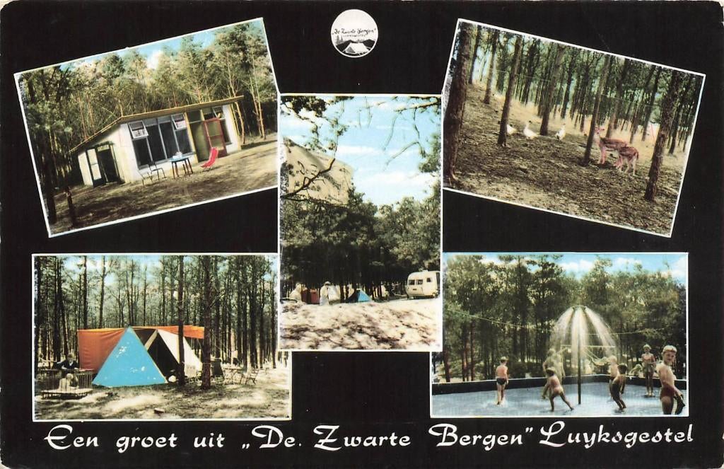 Een groet uit De Zwarte Bergen, Luyksgestel, Ophalen of Verzenden, 1960 tot 1980, Gelopen, Noord-Brabant