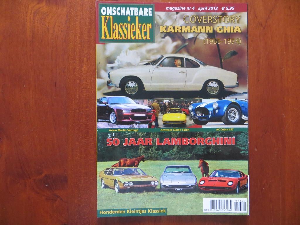 Onschatbare Klassieker 4 2013 Volkswagen Karmann Ghia, Cobra, Ophalen of Verzenden, Nieuw, Volkswagen